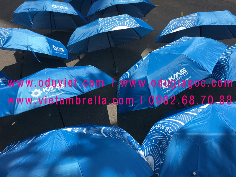 xưởng sản xuất ô dù cầm tay in logo quảng cáo